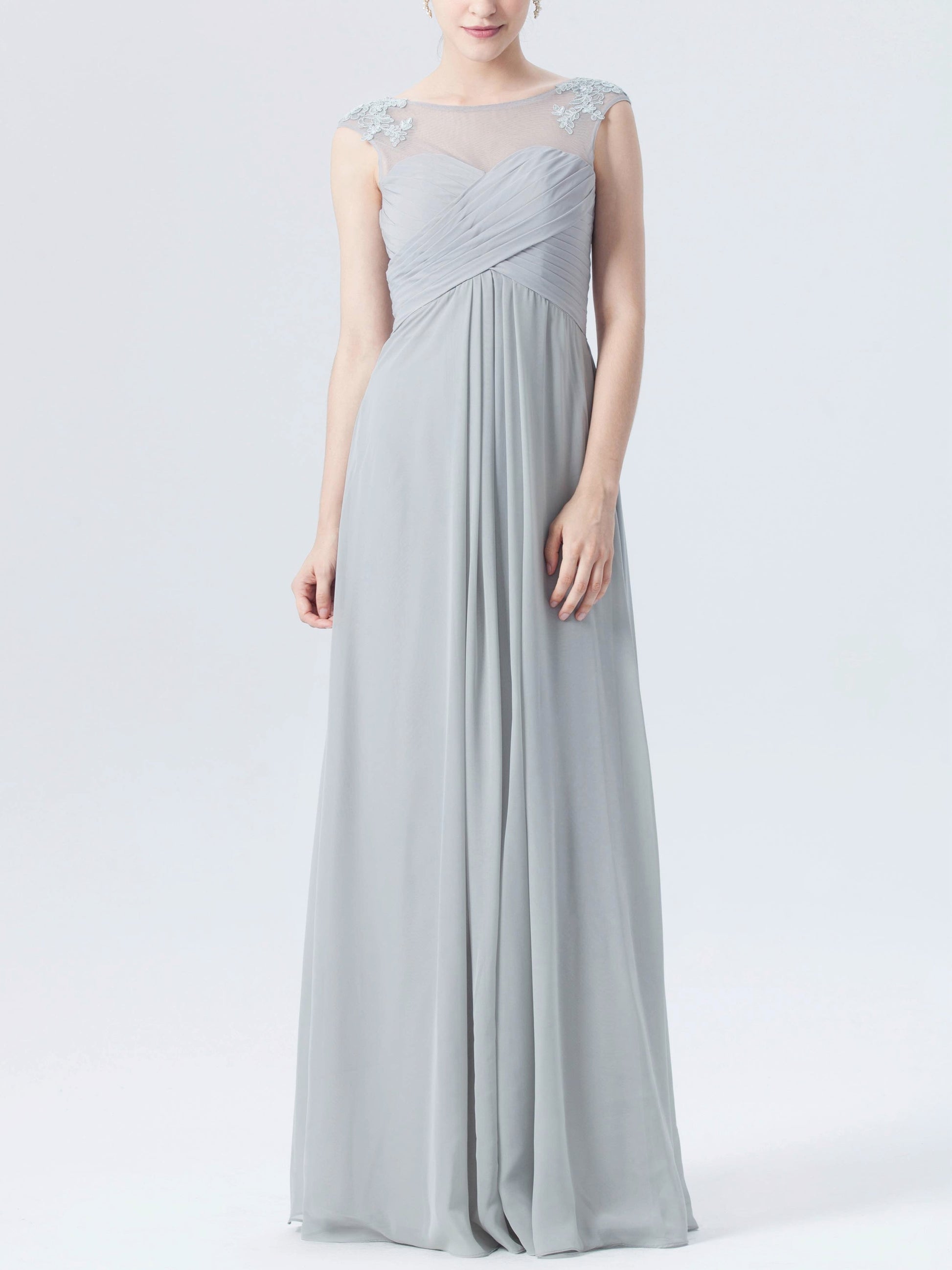 Tulle Convertible Sleeveless Bridesmaid Dress| Plus Size | 60+ Colors