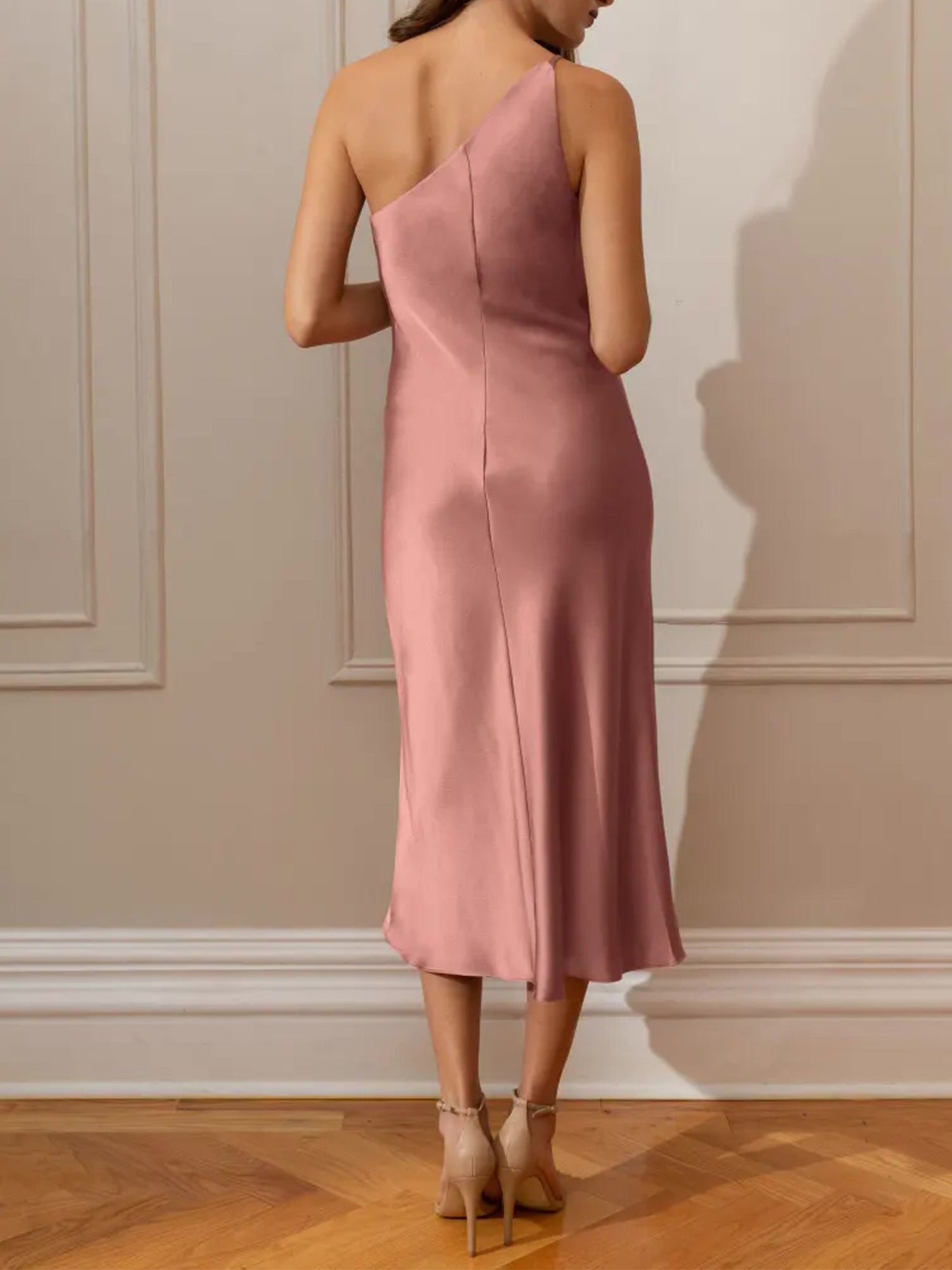 Chiffon V-Neck Sleeveless Bridesmaid Dress| Plus Size | 60+ Colors